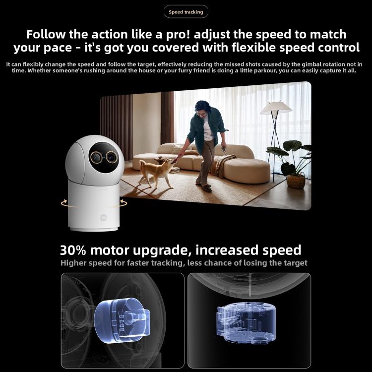 Original Xiaomi Mijia Smart Camera 4 9X Zoom Edition Baby Pet AI Facial Recognition Gesture Call Two - way Voice Camera For Mi Home APP - Trustpick