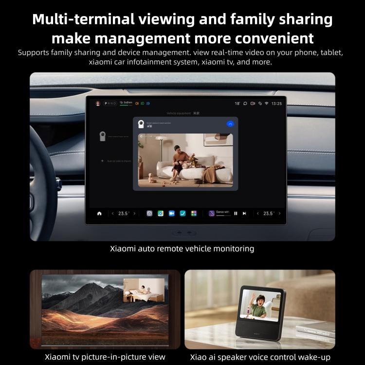 Original Xiaomi Mijia Smart Camera 4 9X Zoom Edition Baby Pet AI Facial Recognition Gesture Call Two - way Voice Camera For Mi Home APP - Trustpick