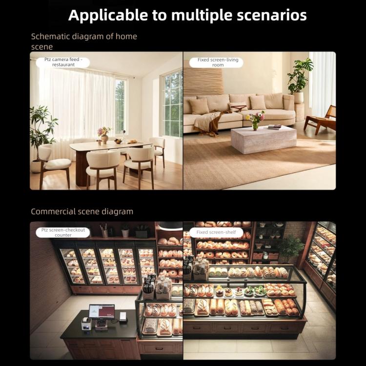 Original Xiaomi Mijia Smart Camera 4 Dual Lens PTZ 360 Degree AI Detection 5MP WiFi 6 Home Security Mi Home APP Camera - Trustpick