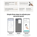 Original Xiaomi Mijia Smart Camera 4 Dual Lens PTZ 360 Degree AI Detection 5MP WiFi 6 Home Security Mi Home APP Camera - Trustpick