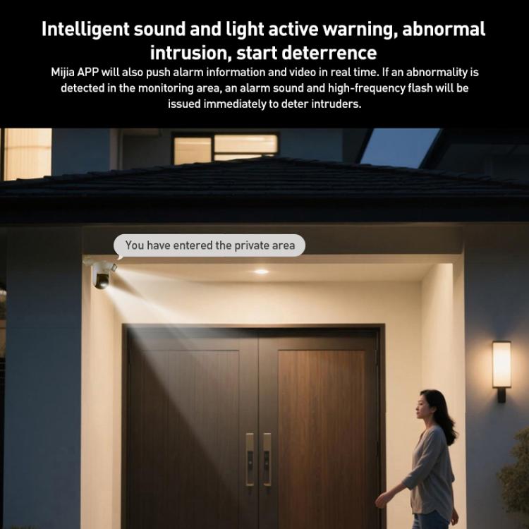 Original Xiaomi Outdoor Camera 4 MJSXJ10HL Dual 5MP 3K Ultra HD IP66 Waterproof - Trustpick