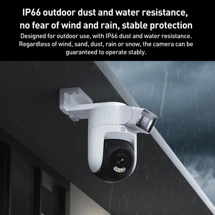 Original Xiaomi Outdoor Camera 4 MJSXJ10HL Dual 5MP 3K Ultra HD IP66 Waterproof - Trustpick