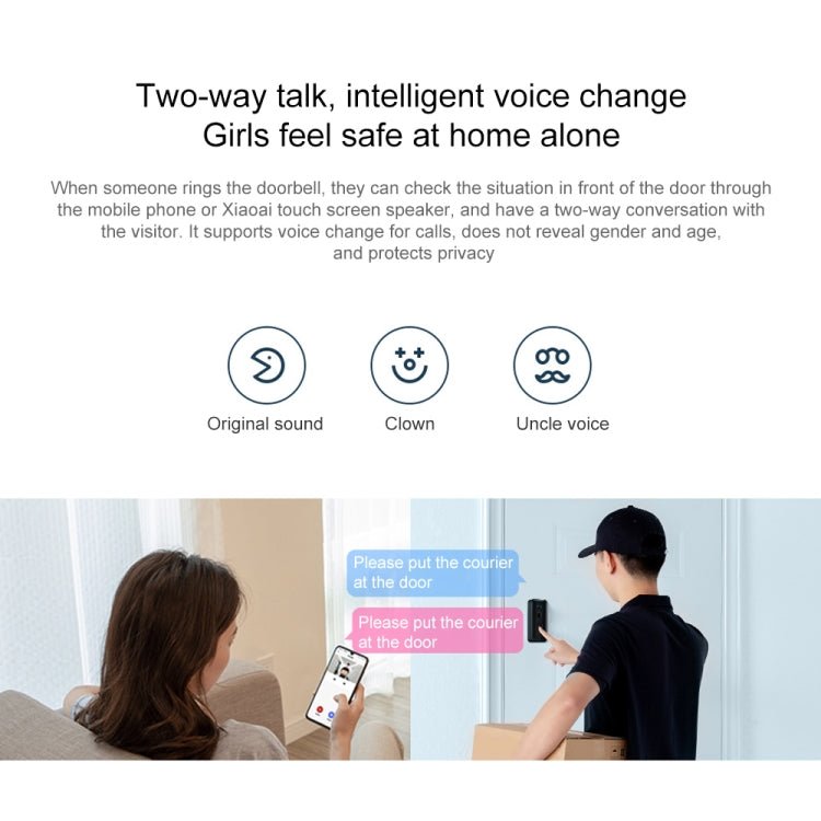 Original Xiaomi Smart Doorbell 3 - Trustpick