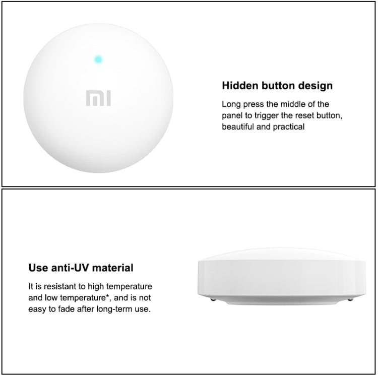 Original Xiaomi Wireless Bluetooth Flood Guard Intelligently Detects Water Leakage Xiaoai Speaker Linkage App to Remotely Remind Smart Home, need to be used with CA1001 - Trustpick