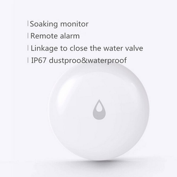 Original Xiaomi Youpin Aqara Water Immersing Sensor Flood Water Leak Detector for Home Remote Alarm Security Soaking Sensor, with the Xiaomi Multifunctional Gateway Use (CA1001) - Trustpick