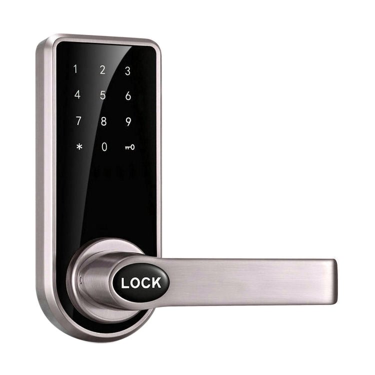 OS8818 Password + Key + Sensor Card Zinc Alloy Electronic Door Lock Touch Screen Electronic Code Lock - Trustpick