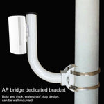 Outdoor AP Wireless Monitoring Bridge Bracket Infrared Radio Multi - angle Adjustable Bracket Directional Antenna Elevation Bracket - Trustpick