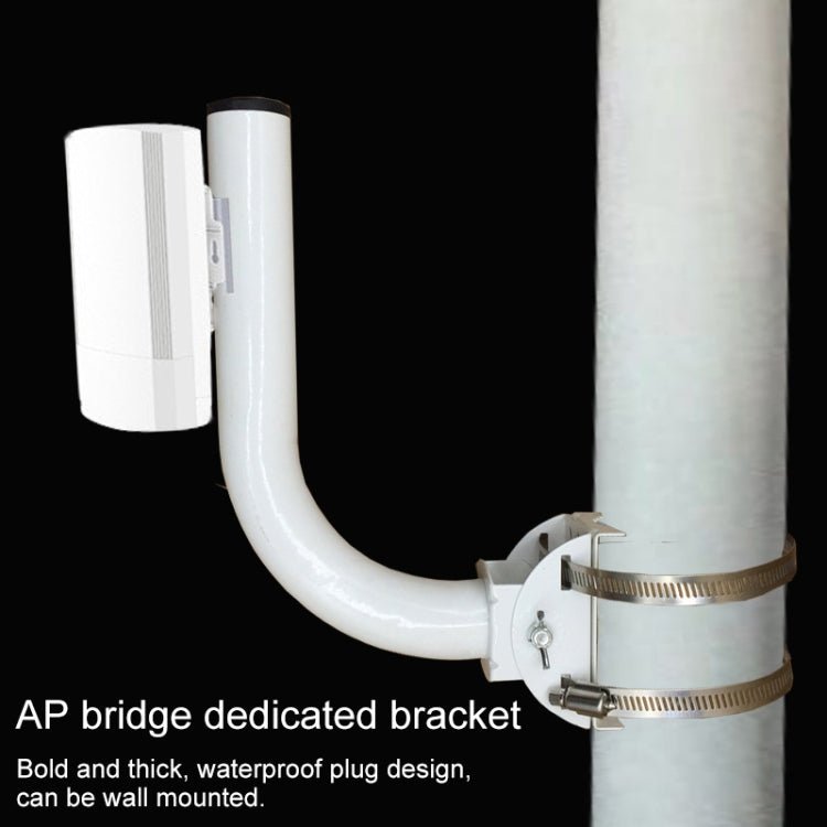 Outdoor AP Wireless Monitoring Bridge Bracket Infrared Radio Multi - angle Adjustable Bracket Directional Antenna Elevation Bracket - Trustpick