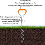 Outdoor Pet Leash Stainless Steel Ground Nail Fixing Bolt, Specification： - Trustpick