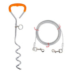 Outdoor Pet Leash Stainless Steel Ground Nail Fixing Bolt, Specification： - Trustpick
