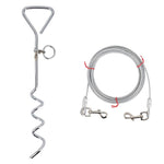 Outdoor Pet Leash Stainless Steel Ground Nail Fixing Bolt, Specification： - Trustpick