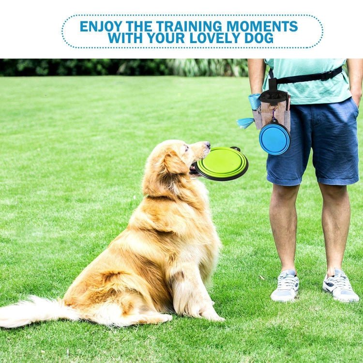 Outdoor Pet Training Bag Dog Training Pockets Pet Snack Storage Bag Pockets - Trustpick