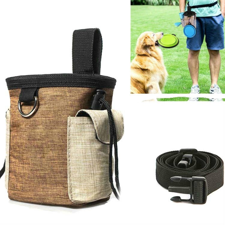 Outdoor Pet Training Bag Dog Training Pockets Pet Snack Storage Bag Pockets - Trustpick