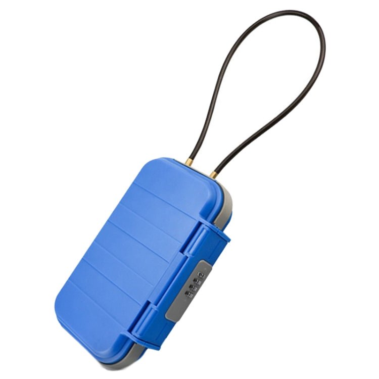 Outdoor Waterproof Beach Password Box Swimming Pool Cell Phone Keys Safe Deposit Box - Trustpick