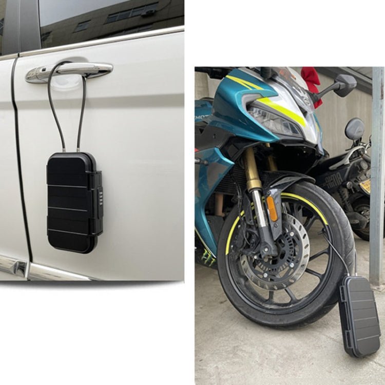 Outdoor Waterproof Beach Password Box Swimming Pool Cell Phone Keys Safe Deposit Box - Trustpick