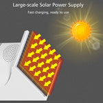 Outdoor Waterproof Solar Infrared Alarm, Spec: - Trustpick