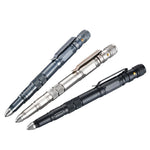P08 Outdoor LED With Flashing Tungsten Steel Window Breaking Self - Defense Pen - Trustpick