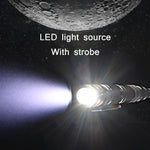 P08 Outdoor LED With Flashing Tungsten Steel Window Breaking Self - Defense Pen - Trustpick