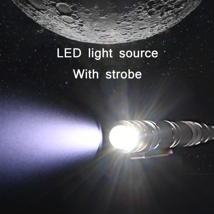 P08 Outdoor LED With Flashing Tungsten Steel Window Breaking Self - Defense Pen - Trustpick