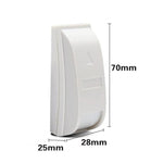 PA - 461 Wired Passive Infrared Curtain PIR Motion Detector Sensor Alarm - Trustpick