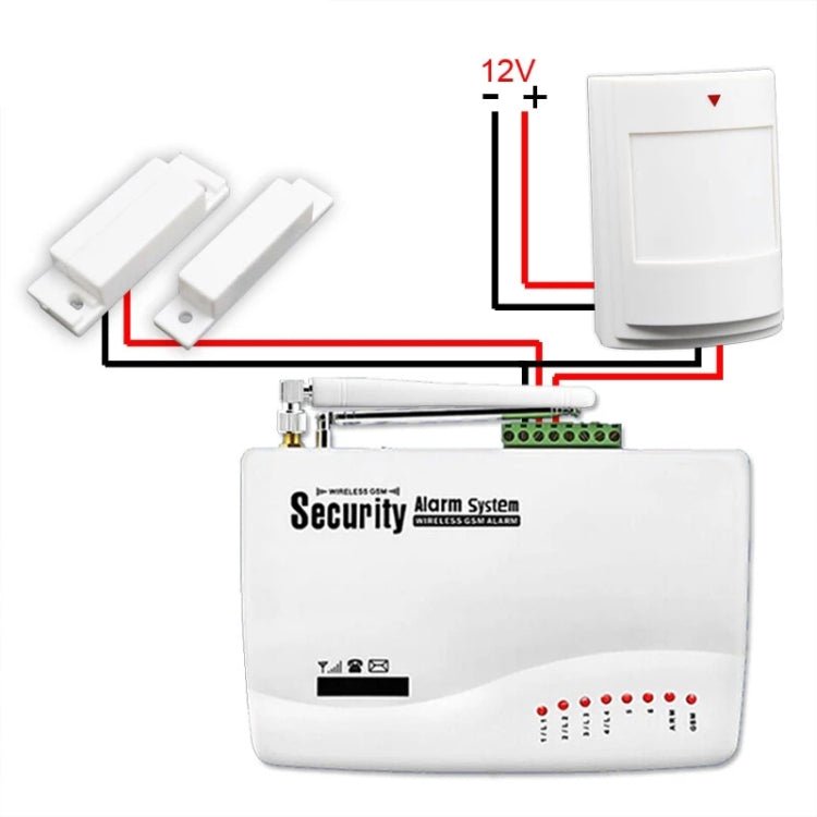 PA - 476 Wired Passive Infrared Wide Angle PIR Motion Sensor Infrared Detector Alarm - Trustpick
