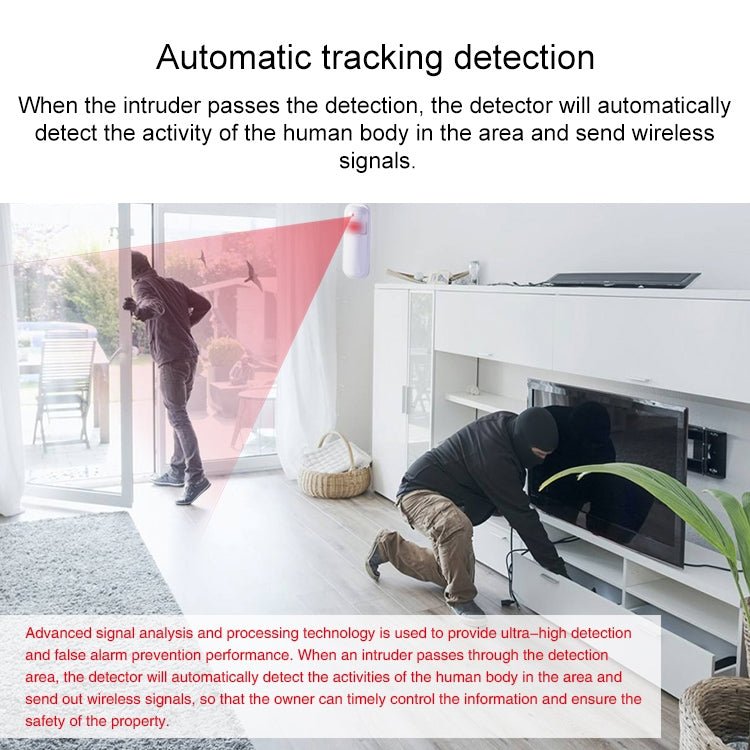 PA - 92R Intelligent Wireless PIR Detector - Trustpick