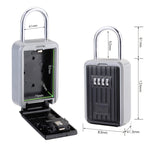 Password Key Box Wall - Mounted Metal Box Password Box Outdoor Key Anti - Theft Storage Box - Trustpick