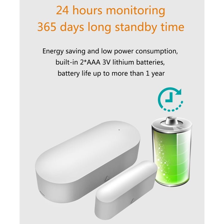 PB - 69W WIFI Smart Wireless Magnetic Door and Window Sensor - Trustpick