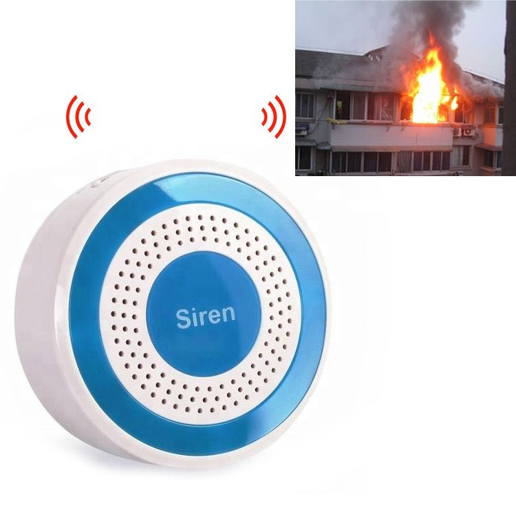 PE - 519R Wireless Indoor Alarm Siren with Strobe - Trustpick