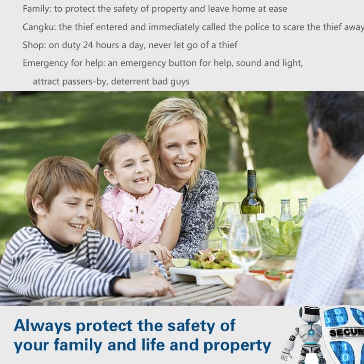 PE - 519R Wireless Indoor Alarm Siren with Strobe - Trustpick