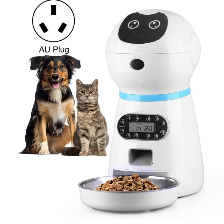 Pet Auto Feeding Intelligent Feed Stainless Steel Food Dish - Trustpick