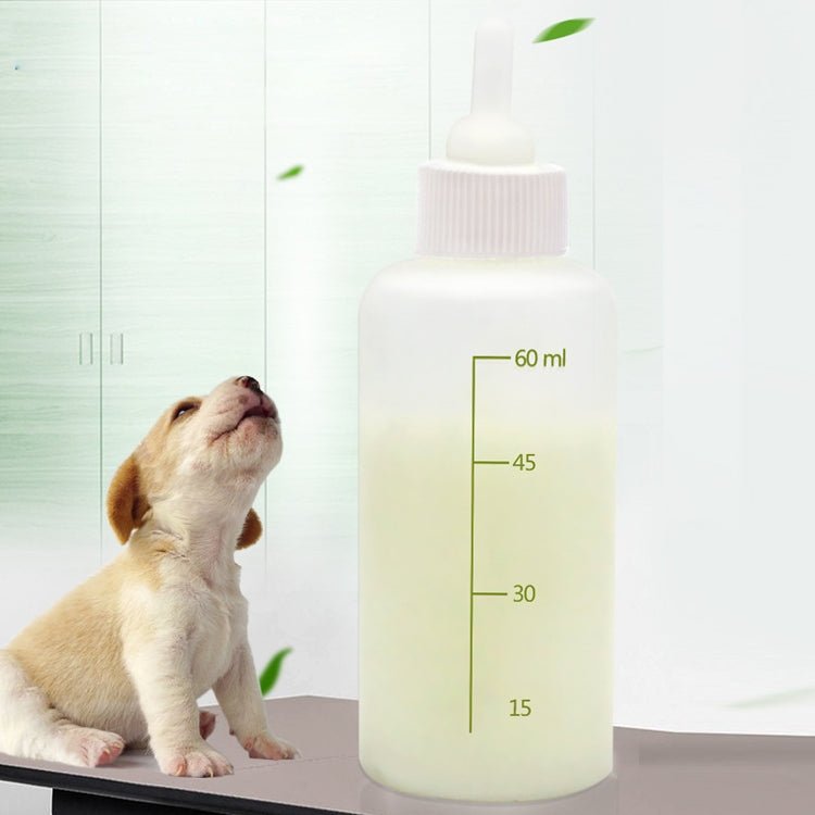 Pet Bottle Set Puppy Kitten Cat Bottle Multiple Pacifiers with Bottle Brush - Trustpick