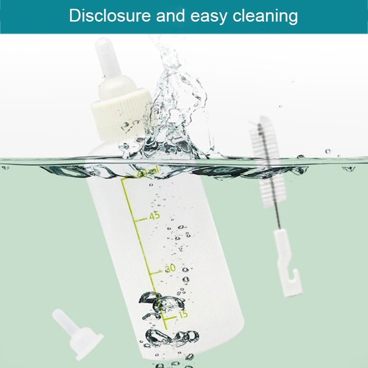 Pet Bottle Set Puppy Kitten Cat Bottle Multiple Pacifiers with Bottle Brush - Trustpick