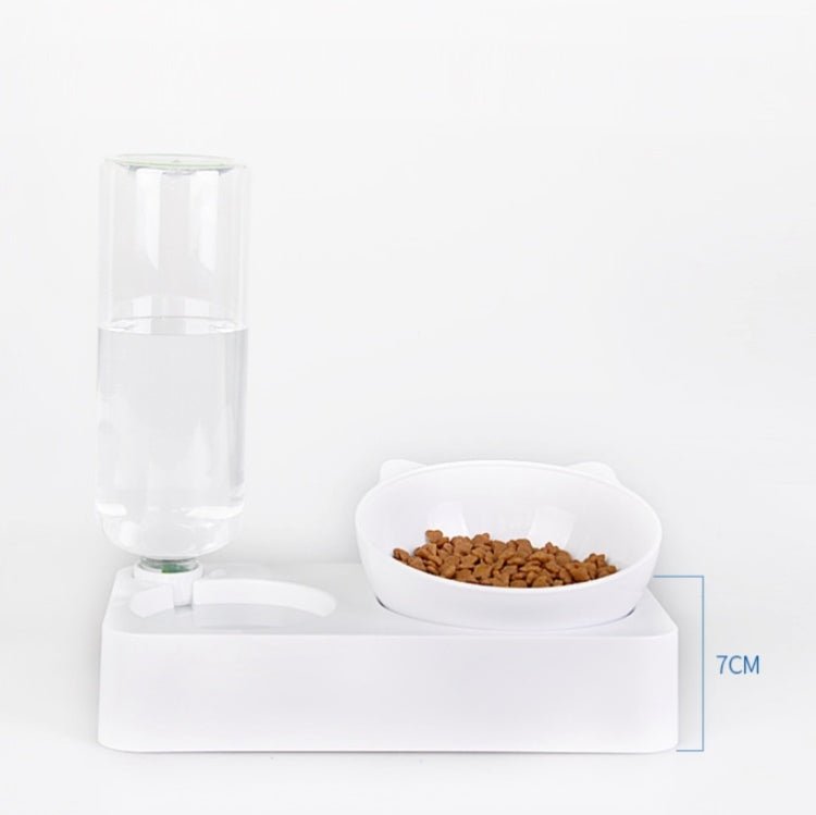 Pet Bowl Anti - tipping Automatic Drinking Water Feeding Bowl - Trustpick