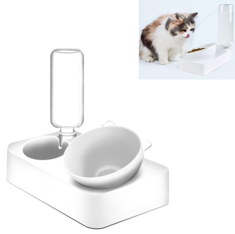 Pet Bowl Anti - tipping Automatic Drinking Water Feeding Bowl - Trustpick