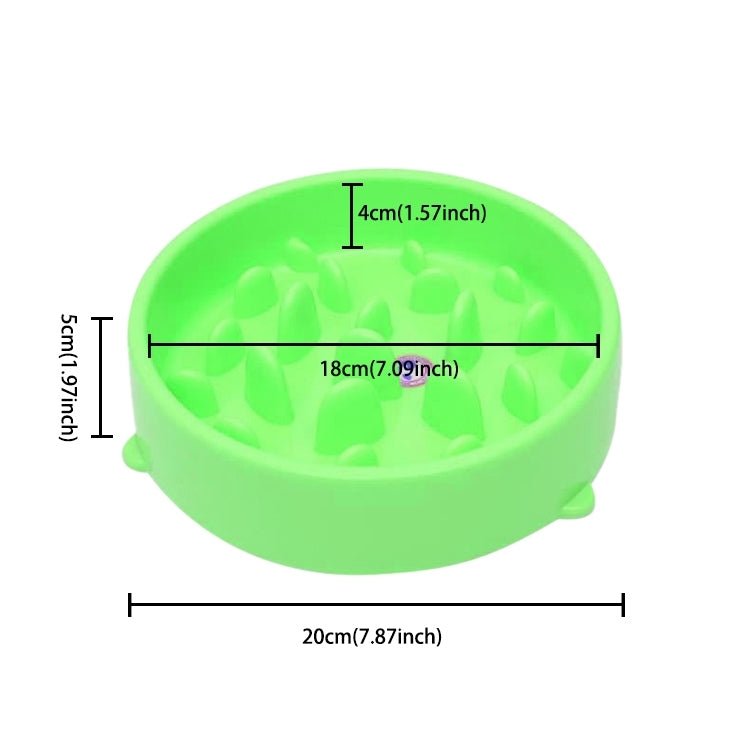 Pet Bowl Preventing Choking PP Bowl - Trustpick