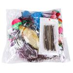 Pet Cat Toy Feather Mouse Funny Cat Channel Sisal Ball Molar Toys - Trustpick