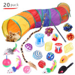 Pet Cat Toy Set Funny Cat Stick Plush Mouse Combo Toy,Specification: - Trustpick
