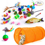 Pet Cat Toy Set Funny Cat Stick Plush Mouse Combo Toy,Specification: - Trustpick