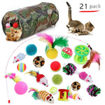 Pet Cat Toy Set Funny Cat Stick Plush Mouse Combo Toy,Specification: - Trustpick