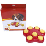 Pet Choke Slow Food Bowl Fun Treasure Hunting Pet Educational Toys - Trustpick