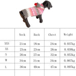 Pet Christmas Costume Sweater Hooded Ball Snowflake Costume - Trustpick
