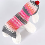 Pet Christmas Costume Sweater Hooded Ball Snowflake Costume - Trustpick