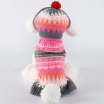Pet Christmas Costume Sweater Hooded Ball Snowflake Costume - Trustpick