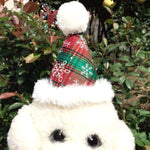 Pet Christmas Hat and Bow Tie Set Holiday Accessories - Trustpick