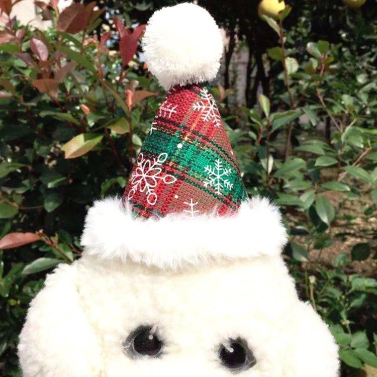 Pet Christmas Hat and Bow Tie Set Holiday Accessories - Trustpick