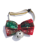 Pet Christmas Hat and Bow Tie Set Holiday Accessories - Trustpick