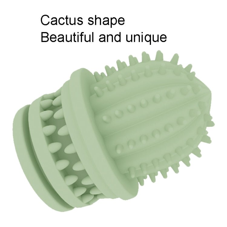 Pet Cleaning Teeth TPR Cactus Lightweight Bite - resistant Educational Toys - Trustpick