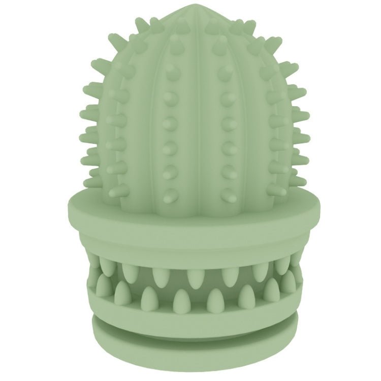 Pet Cleaning Teeth TPR Cactus Lightweight Bite - resistant Educational Toys - Trustpick