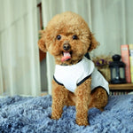 Pet Clothes Dog Love Pattern Vest Dog Clothes - Trustpick